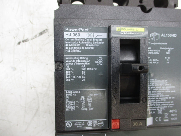 SQUARE D HJL36020C 600V 20A NSNP