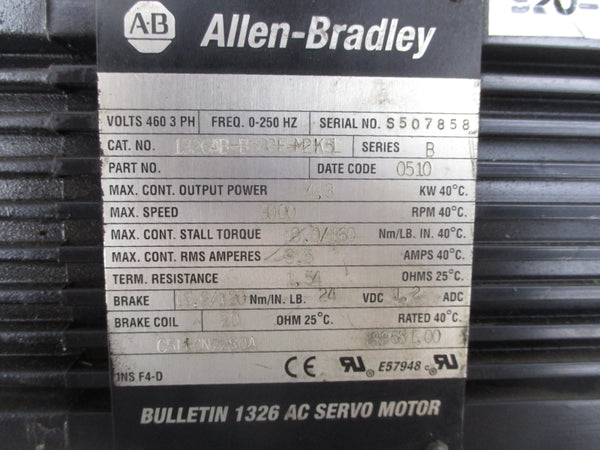 ALLEN BRADLEY 1326AB-B530E-M2K5L SER. B 24VDC 9.5A (AS PICTURED) UNMP