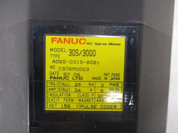 FANUC A06B-0319-B081 158V 34A NSNP