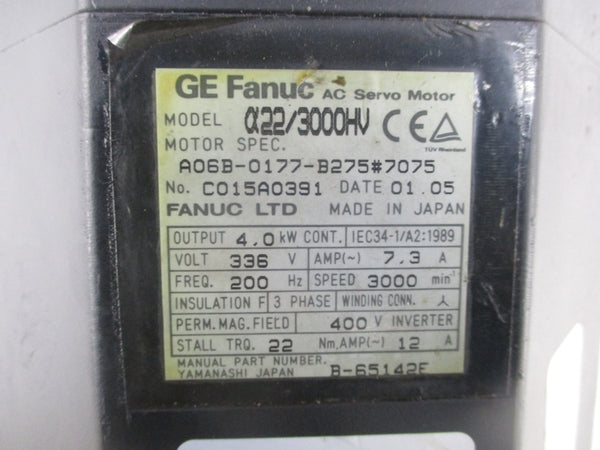 FANUC A06B-0177-B275#7075 336V 7.3A NSNP