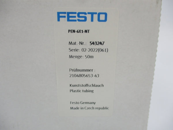 FESTO PEN-6X1-NT 543247 50M NSMP