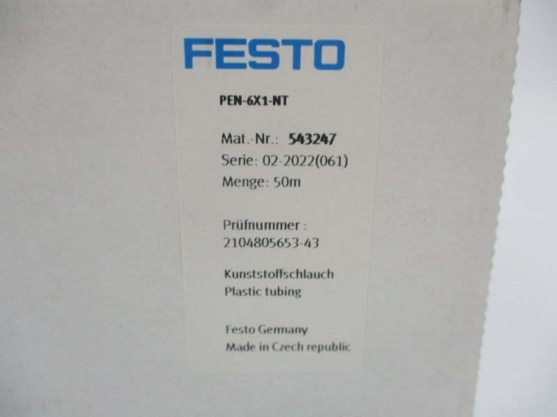 FESTO PEN-6X1-NT 543247 50M NSMP