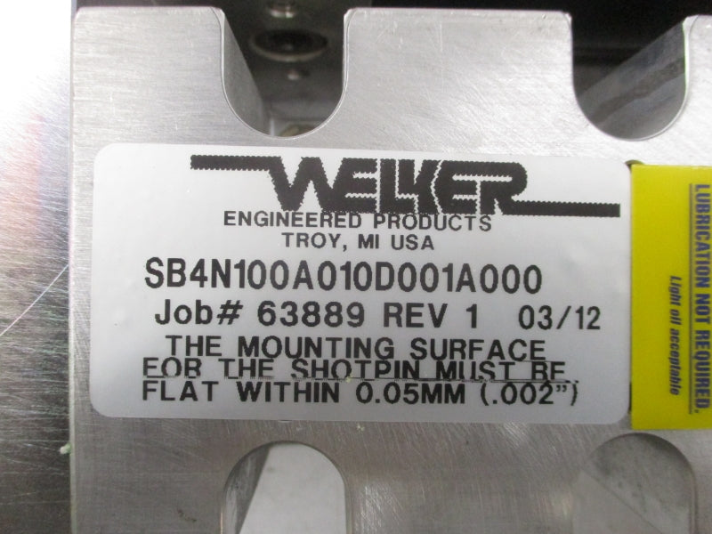 WELKER SB4N100A010D001A000 REV. 1 NSNP