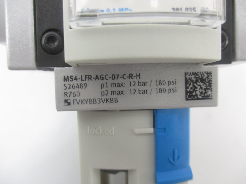 FESTO MS4-LFR-AGC-D7-C-R-H 526489 180PSI NSMP