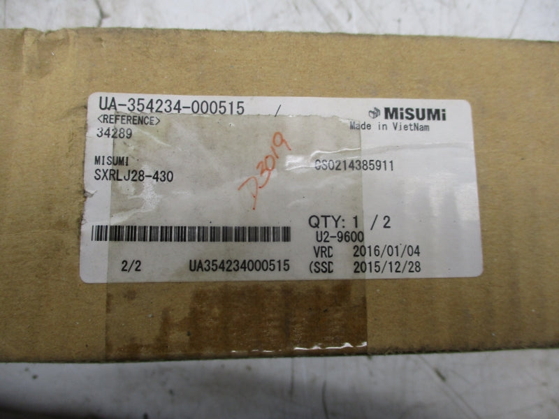 MISUMI SXRLJ28-430 UA-354234-000515 NSMP