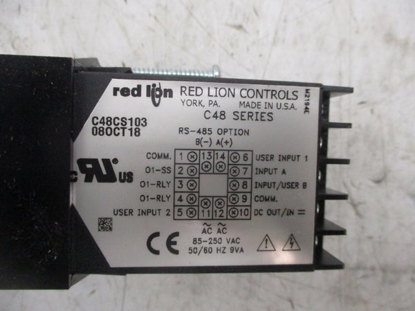 RED LION CONTROLS C48CS103 SER. C48 85-250VAC NSMP