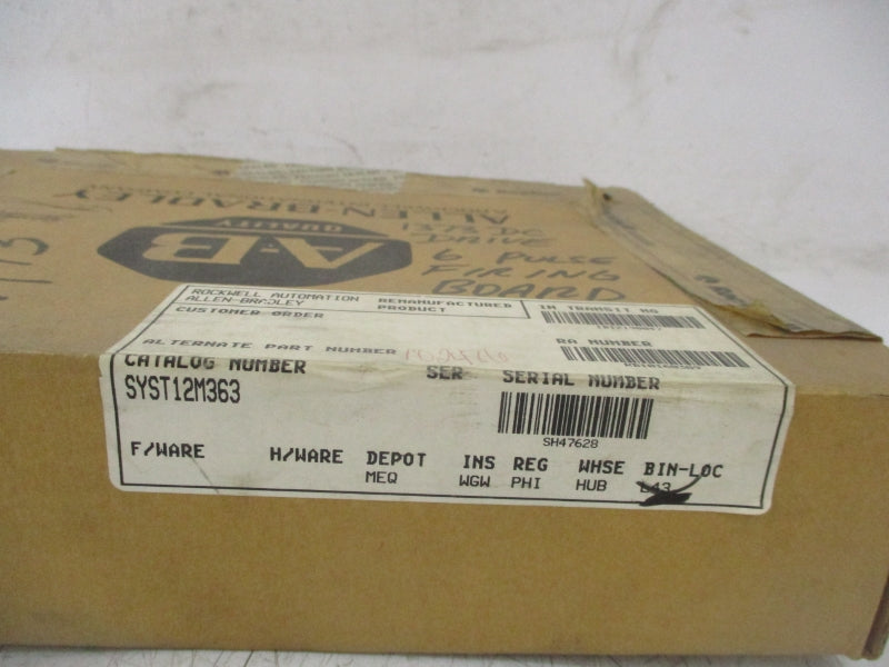 ALLEN BRADLEY SYST12M363 NSMP