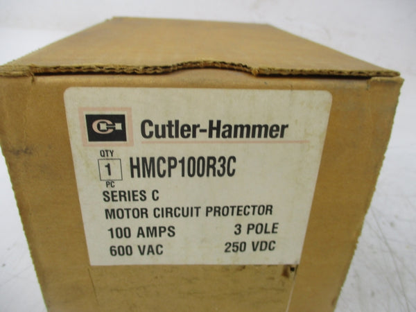 CUTLER HAMMER HMCP100R3C SER. C 600VAC 100A NSMP