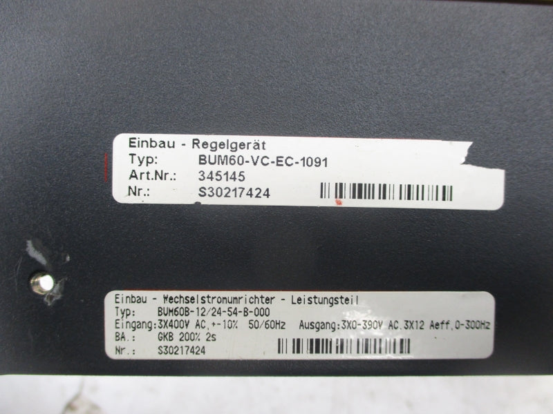 BAUMULLER BUM60B-12/24-54-B-000 400VAC NSNP