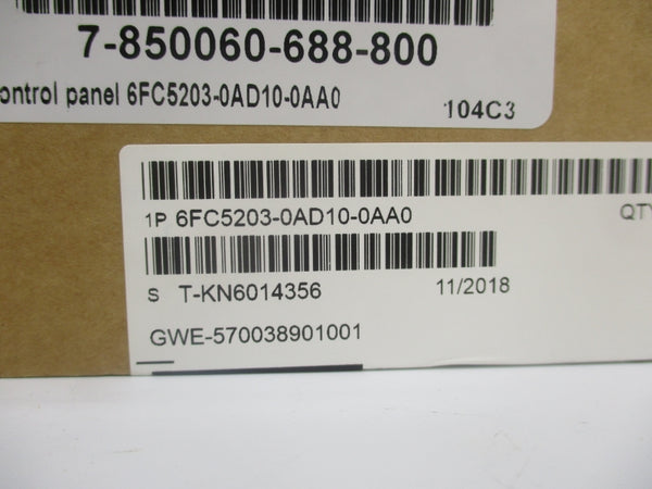 SIEMENS 6FC5203-0AD10-0AA0 24VDC NSMP