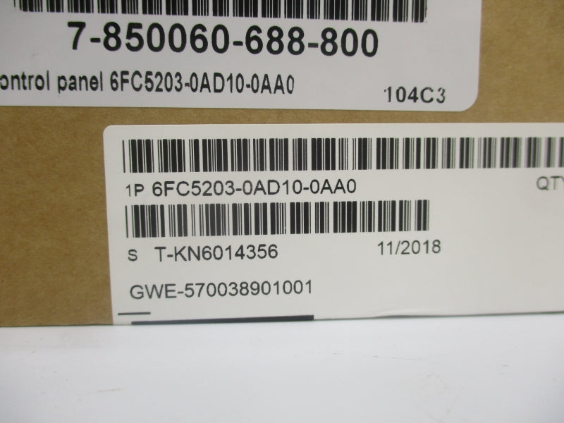 SIEMENS 6FC5203-0AD10-0AA0 24VDC NSMP