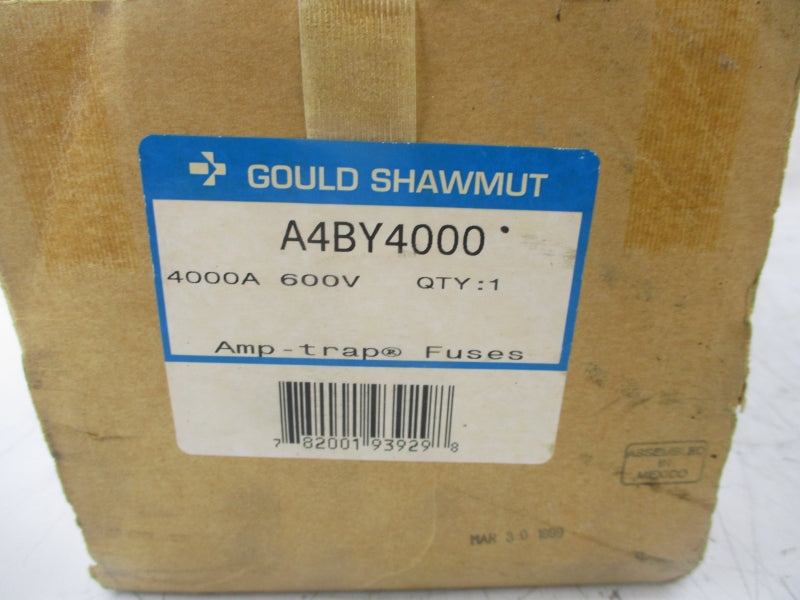 GOULD SHAWMUT A4BY4000 600VAC 4000A NSMP