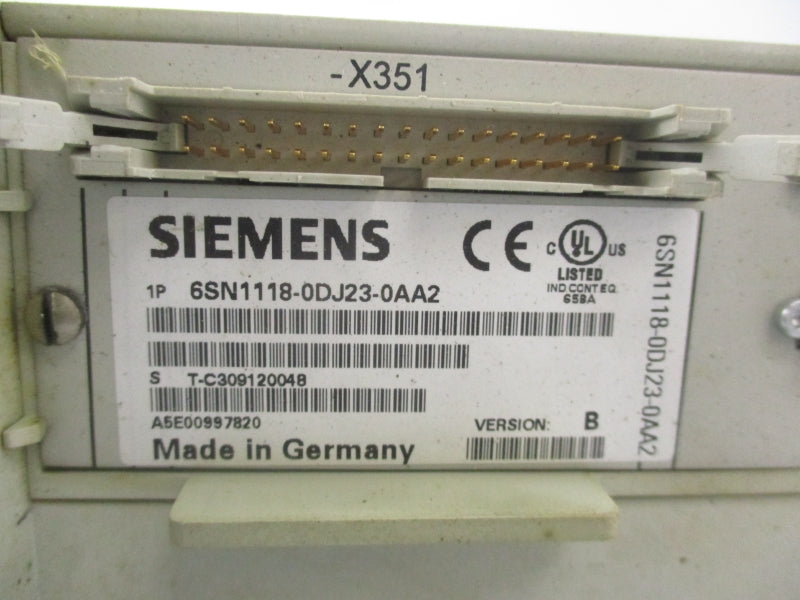 SIEMENS 6SN1123-1AA00-0LA3 108A UNMP