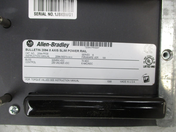 ALLEN BRADLEY 2094-PRS8 SER. A 425VDC NSNP