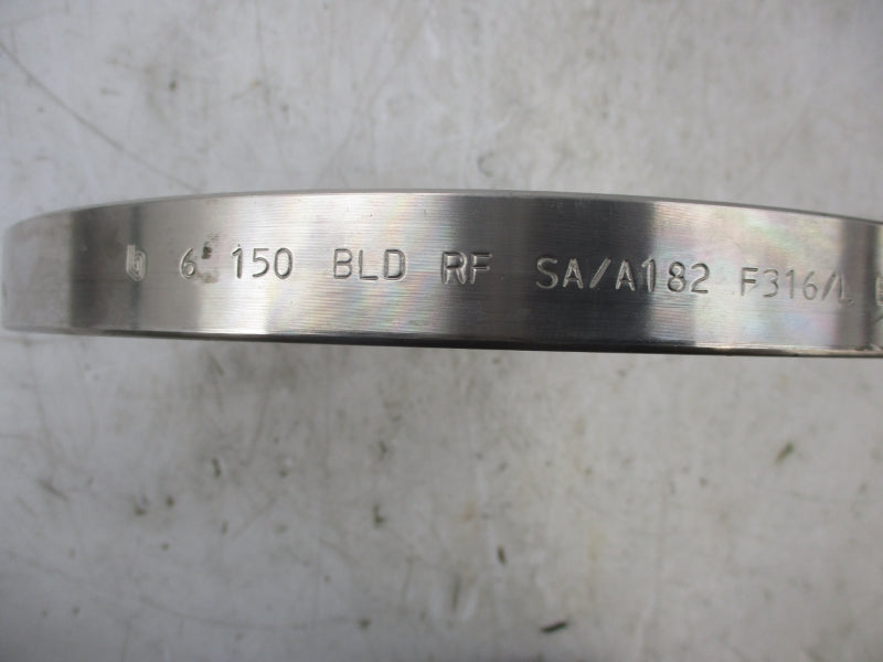 BLIND FLANGE 6 150 BLD RF SA/A182 F316/L B16.5 BKS/04892 NSNP