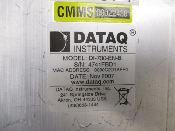 DATAQ DI-730-EN-B SER. D1-730 800V NSNP
