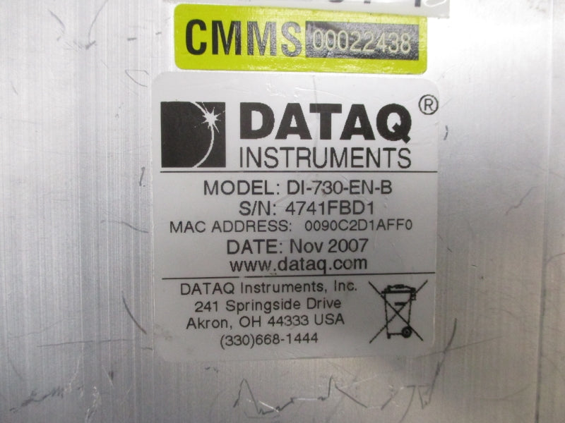 DATAQ DI-730-EN-B SER. D1-730 800V NSNP