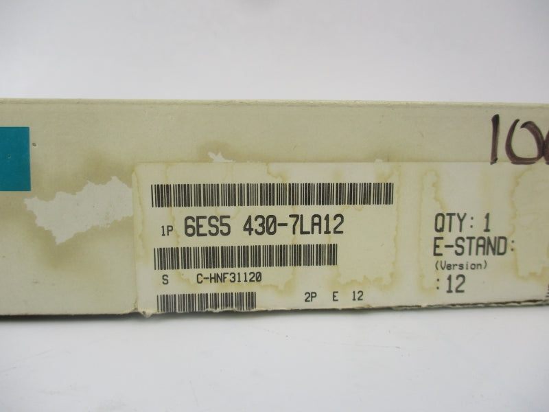 SIEMENS 6ES5 430-7LA12 24VDC NSMP