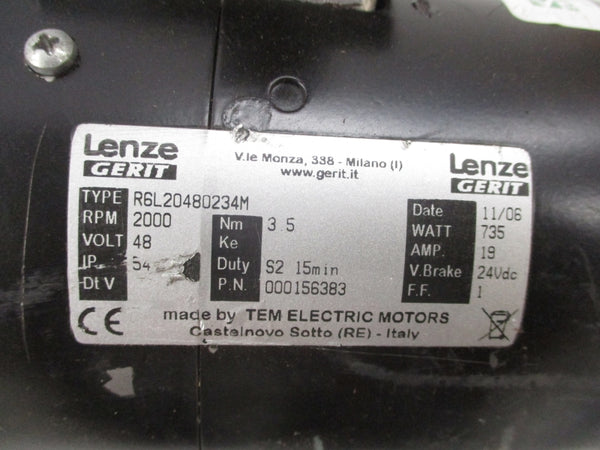 LENZE R6L20480234M 48V 19A UNMP