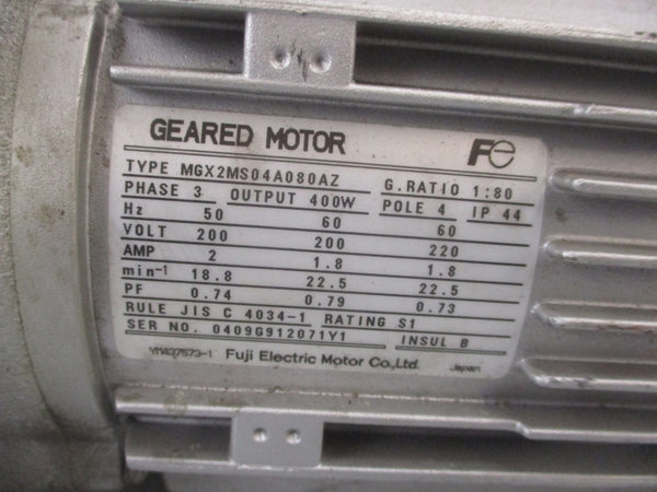 FUJI ELECTRIC MGX2MS04A080AZ 200V 2A NSNP