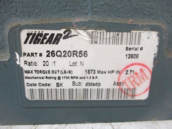 TIGEAR 26Q20R56 (AS PICTURED) UNMP