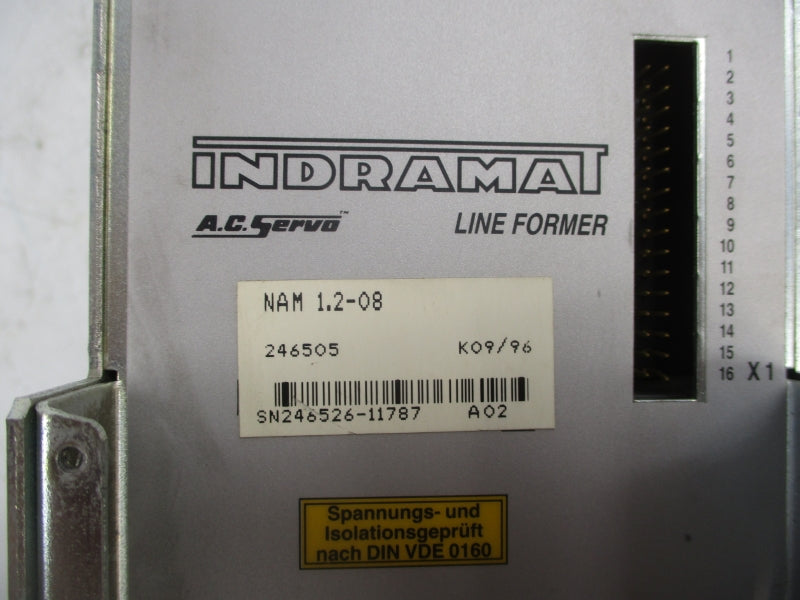 INDRAMAT NAM 1.2-08 460V UNMP