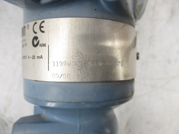 ROSEMOUNT 1199WDA95AFFWG1DAA7G 10.5-55VDC 30PSI UNMP