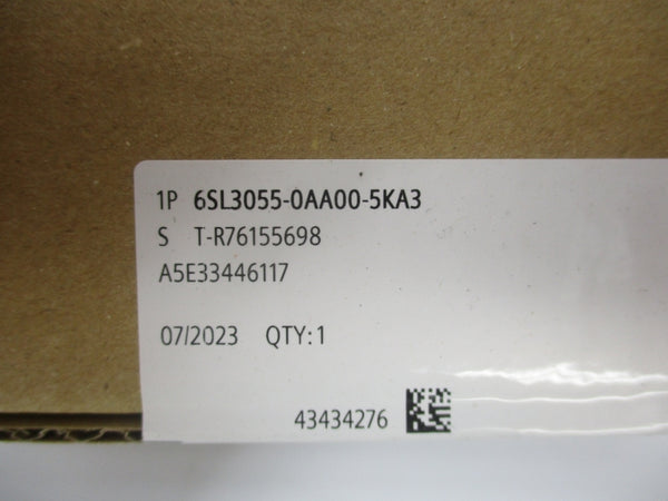 SIEMENS 6SL3055-0AA00-5KA3 NSFS