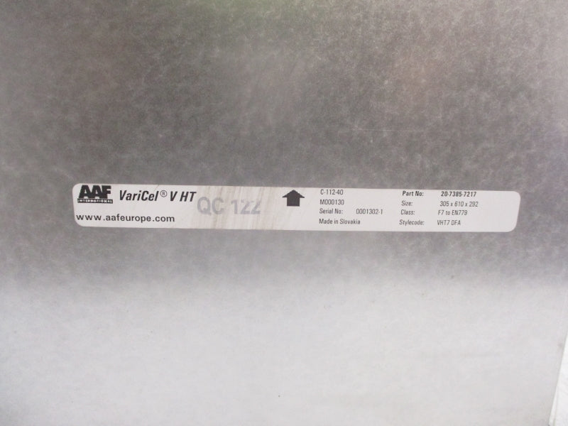 AAF VARICEL V HT 20-7385-7217 NSNP