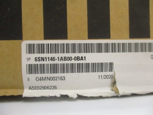 SIEMENS 6SN1146-1AB00-0BA1 VER. D NSMP