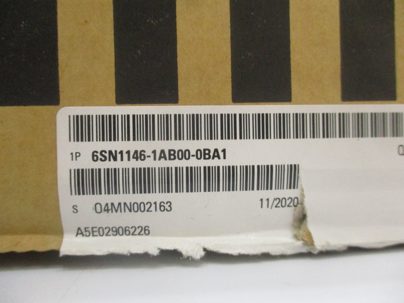 SIEMENS 6SN1146-1AB00-0BA1 VER. D NSMP