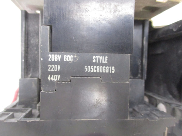 WESTINGHOUSE A200M1CJD 440V 27A (AS PICTURED) UNMP