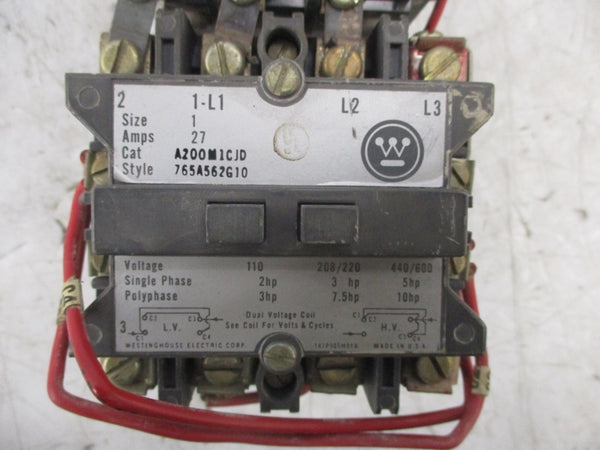 WESTINGHOUSE A200M1CJD 440V 27A (AS PICTURED) UNMP