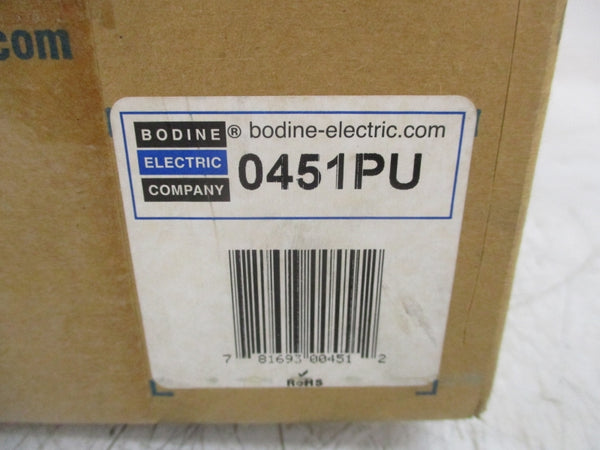 BODINE ELECTRIC 0451 34R48FCI-Z2 115V 1.0A NSMP