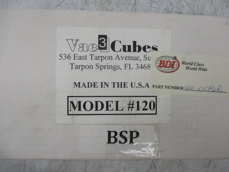 VAC CUBES 120 BSP NSMP