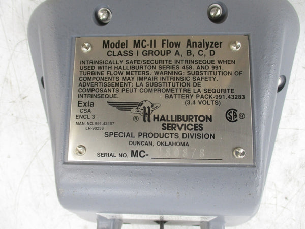 HALLIBURTON MC-11 3.4V (AS PICTURED) NSNP