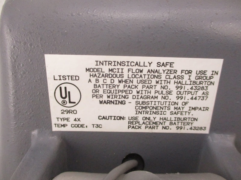 HALLIBURTON MC-11 3.4V (AS PICTURED) NSNP