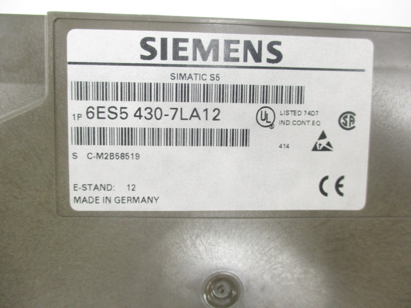 SIEMENS 6ES5 430-7LA12 NSMP