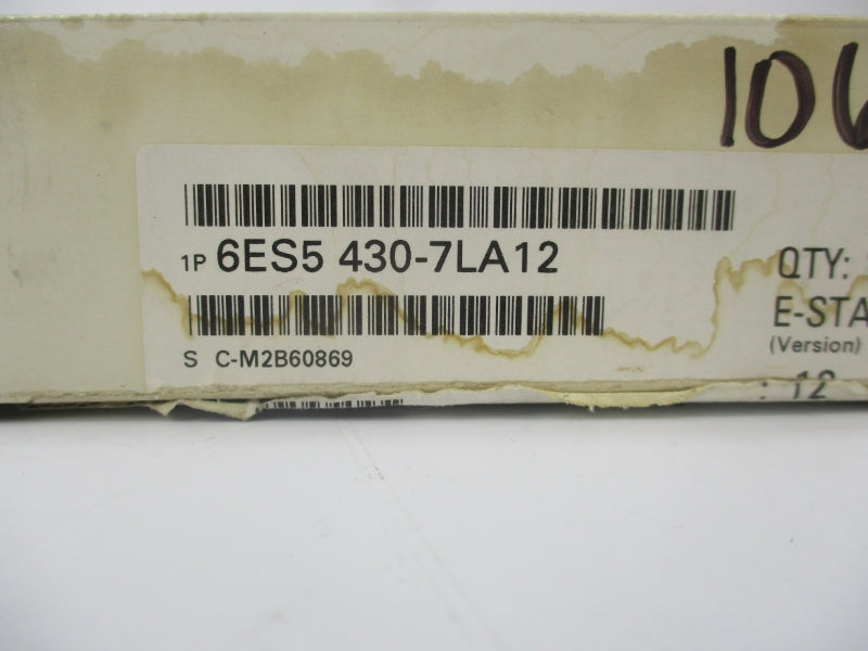SIEMENS 6ES5 430-7LA12 NSMP
