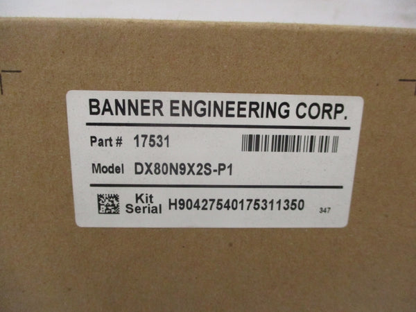 BANNER ENGINEERING DX80N9X2S-P1 NSMP