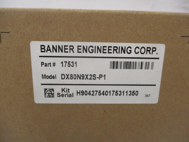 BANNER ENGINEERING DX80N9X2S-P1 NSMP