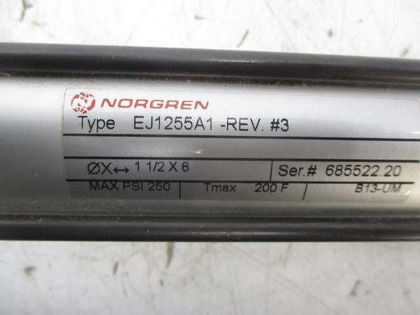 NORGEN EJ1255A1-REV.#3 250PSI UNMP