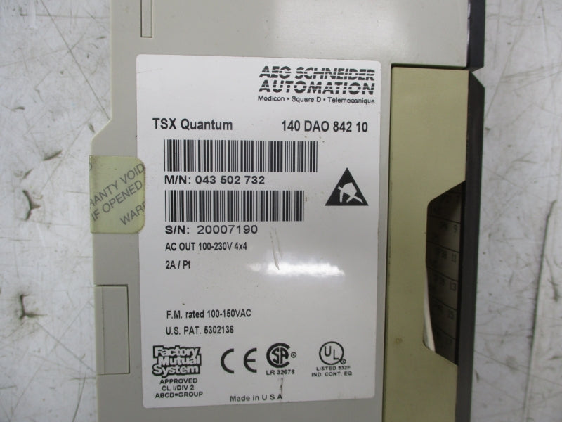 SCHNEIDER 140-DAO-842-10 100-230V 2A NSNP