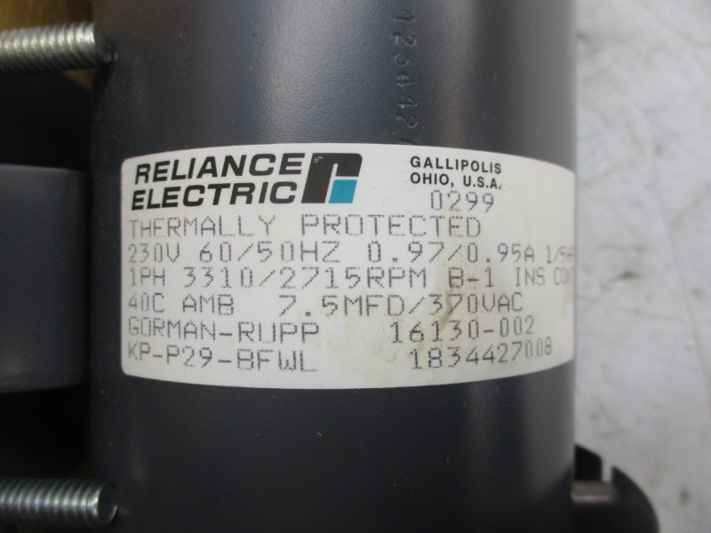GORMAN-RUPP 22000-001 16130-002 208/240V .97/.95A (AS PICTURED) USMP