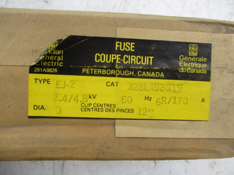 GENERAL ELECTRIC EJ-2 D 328L493G19 2.4/4.8KV NSMP