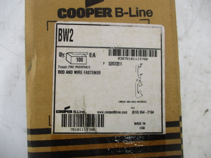 COOPER BW2 (PKG OF 100) NSMP