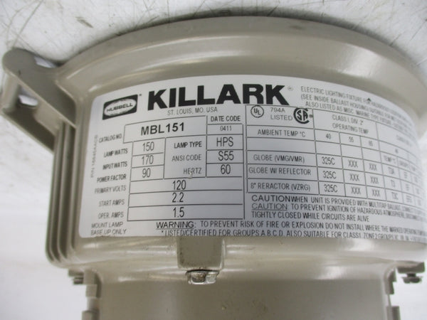 HUBBELL MBL151 120V 2.2A UNMP