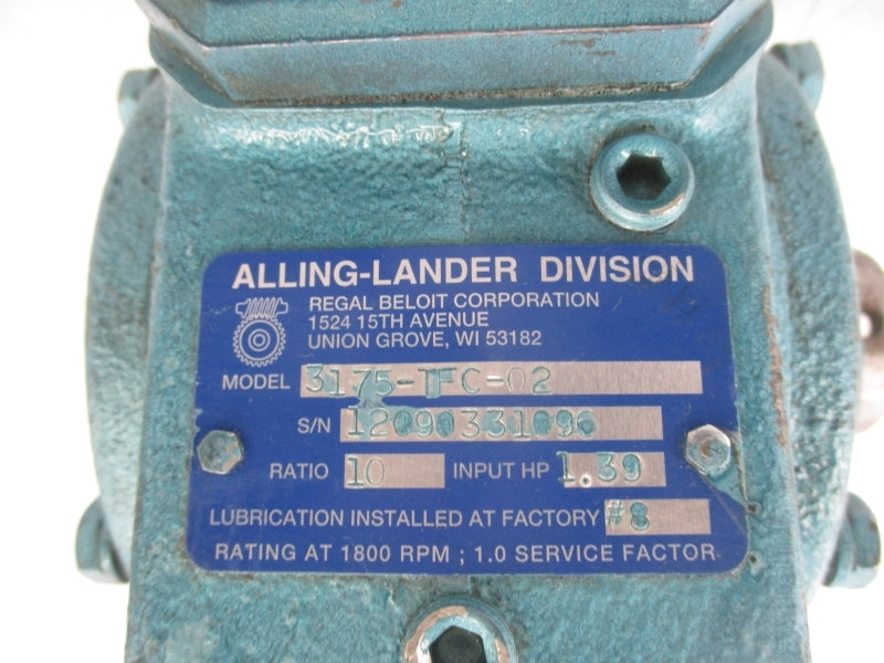 ALLING-LANDER 3175-TFC-02 (AS PICTURED) UNMP