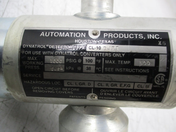 AUTOMATION PRODUCTS CL-10DJ7-T 1000PSI (AS PICTURED) NSNP