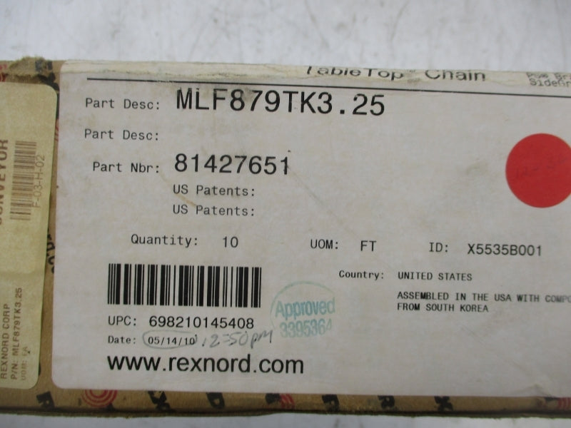 REXNORD MLF879TK3.25 NSMP